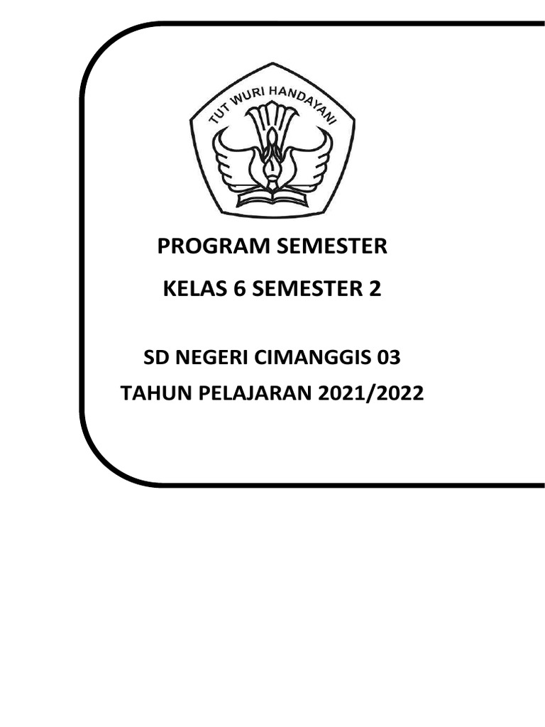 Cover Program Semester PDF