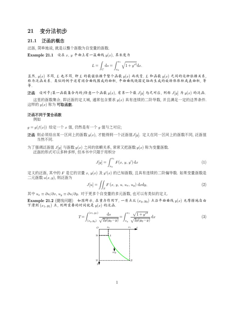 基础变分法 | PDF