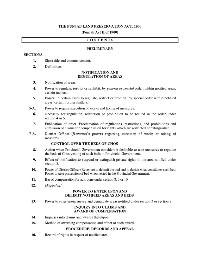 punjab-land-preservation-act-1900-pdf-constitution-state-government