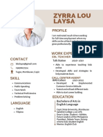 Zy Rra Lou Lays A Resume
