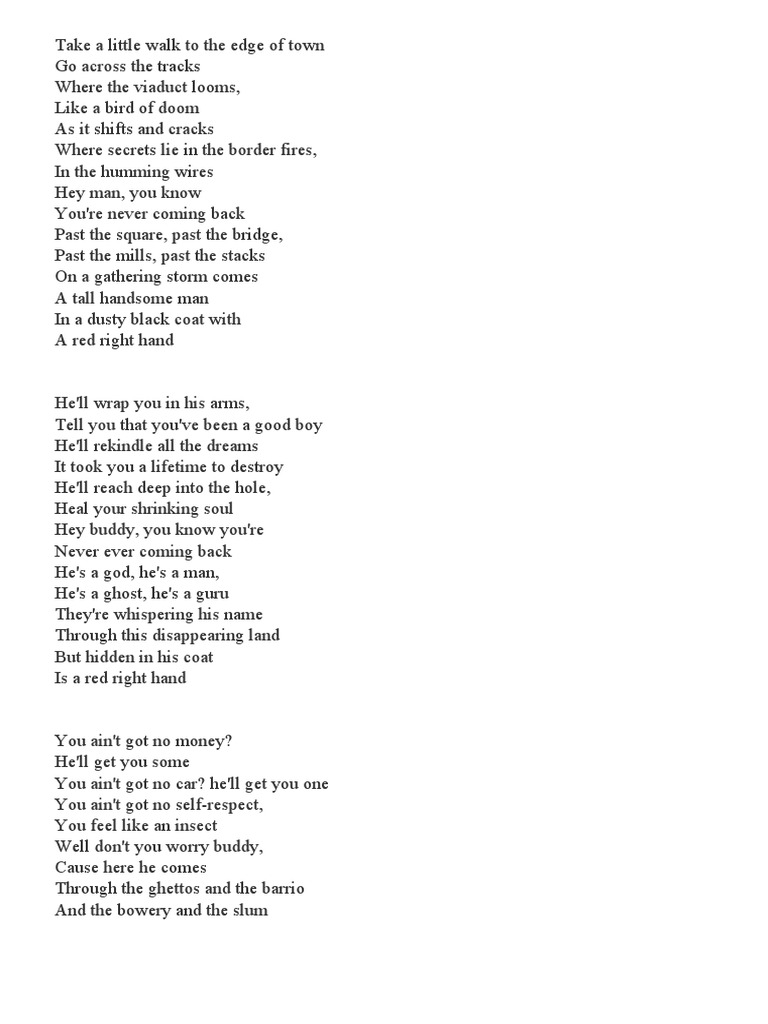 red-right-hand-lyrics-pdf