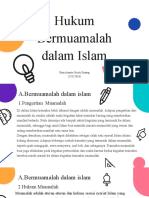 Hukum Bermuamalah Dalam Islam