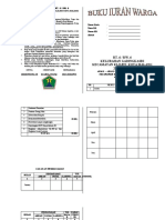 Buku Iuran Rt.06 2023 Fix