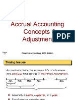 Accrual Accounting Concepts & Adjustments