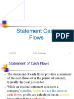 Understanding Cash Flows Sta