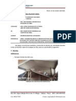 Informe Diario de Obra - 13-10-21