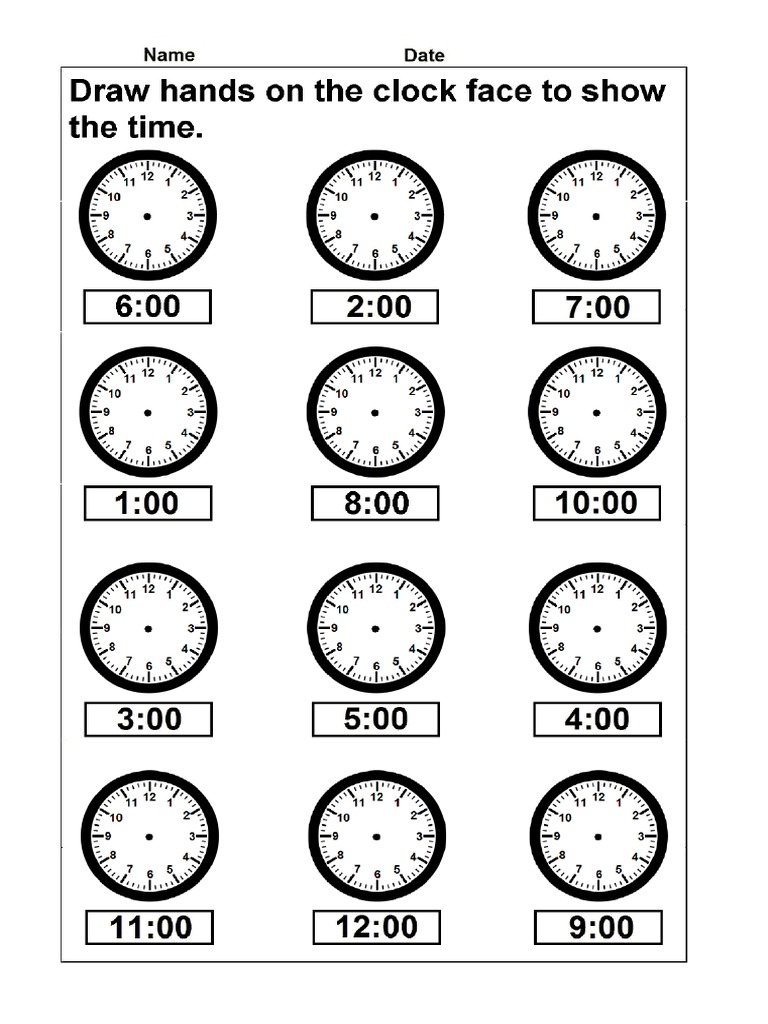 Clock Face | PDF