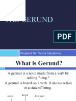 The Gerund