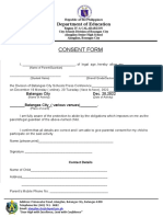 CONSENT FORM - ASHS For DSPC