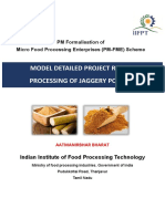 Jaggery Powder DPR by IIFPT