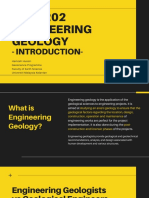 Applying geology to engineering projects