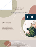 Enterprise Architecture: Qhoiril Aldi Giansyah 12050312656