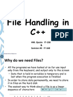 File Handling