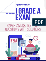 SEBI Grade A Mock Test PDF