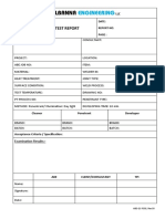 F-008 Dye Penetrant Test Report