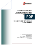 PENGADAAN PEMBANGUNAN DATA CENTER