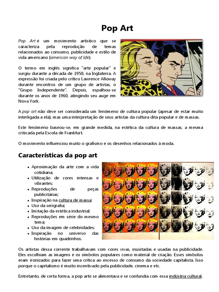 Pop Art PDF