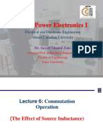EPC403: Effect of Source Inductance on Commutation Operation