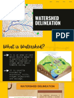 Watershed Delineation