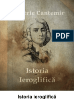 Istoria Ieroglifica - Dimitrie Cantemir