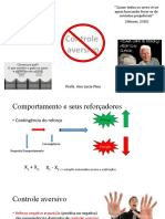 Aula 4 Controle Aversivo