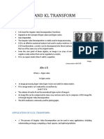 SVD and KL Transform-1
