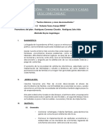 Plan de Acción - "TECHOS BLANCOS Y CASAS DESCONECTADAS"