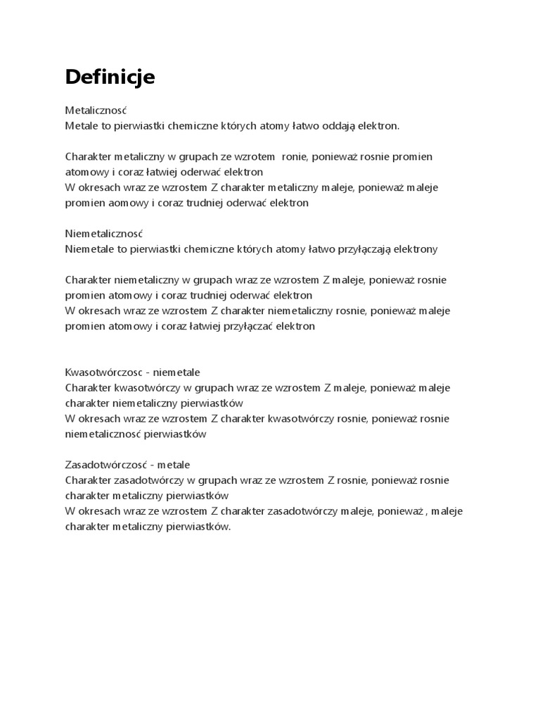 Definicje | PDF