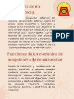 Funciones arquitecto diseña planos construcción presupuesto