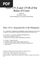 Rule 139-A and 139-B of The Rules of Court - 102121