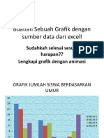 Buatlah Sebuah Grafik Dengan Sumber Data Dari Excell