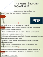 Aconquista e Resistência No Norte de Moçambique