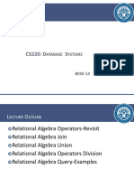 Relational Algebra-JoinUnion