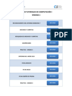 Semana 1 - Videos Tutoriales