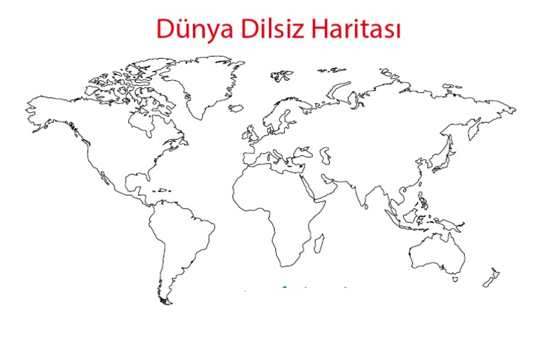 Dunya Dilsiz Haritalari 1 | PDF