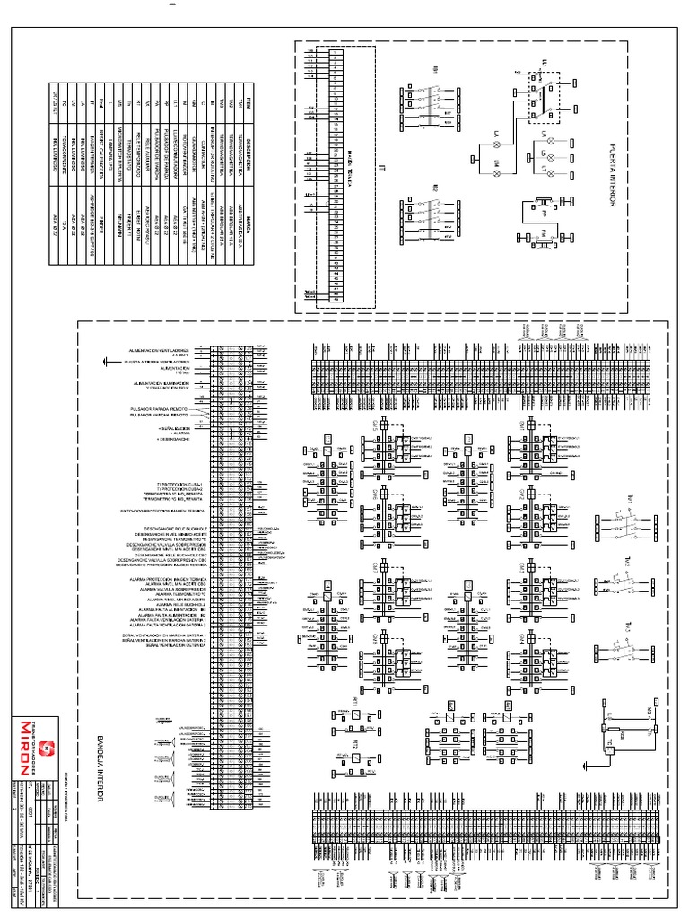 Ot 8031 Gte. Cdo. Ventiladores Esquema Cableado Rev1 | PDF