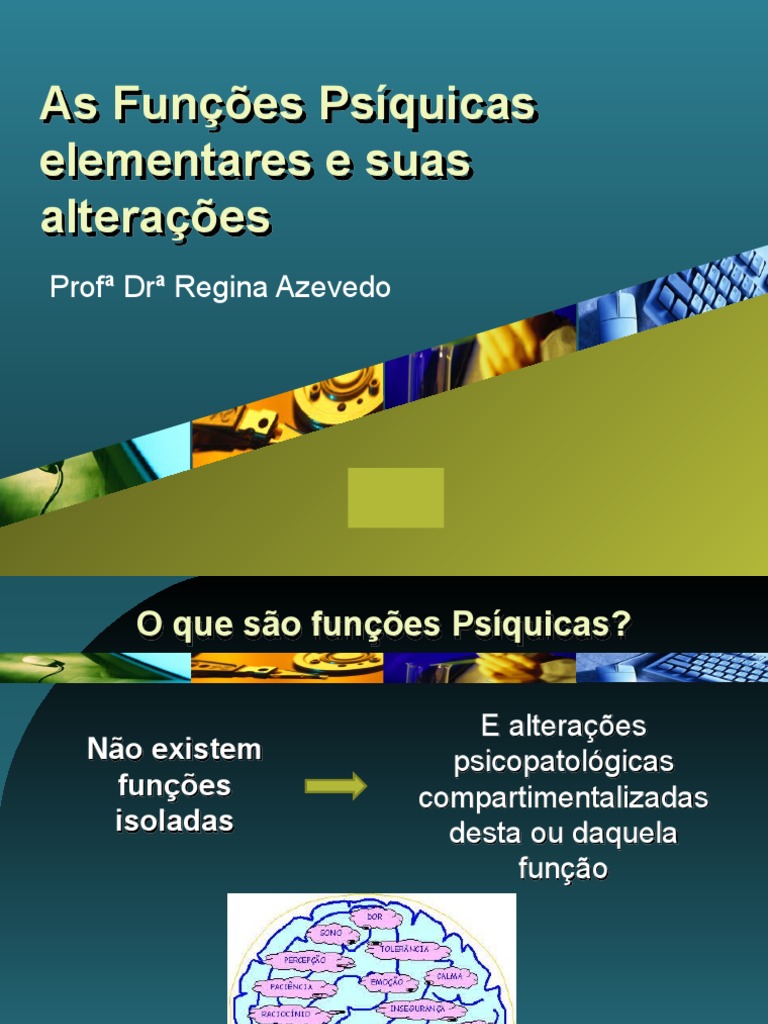 Funções Psíquicas e Suas Alterações | PDF | Atenção | Psicopatologia