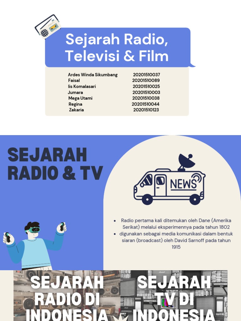 Sejarah Radio Di Indonesia | PDF