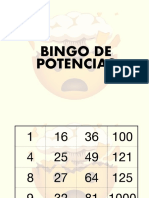 Bingo de Potencias PDF