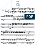 Sonata in D, K 381 (4 Hands)