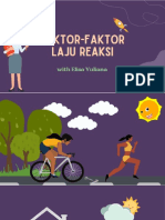 Faktor-Faktor Laju Reaksi