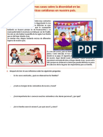 Analizamos Casos Sobre La Diversidad en Las Practicas Cotidianas en Nuestro País-2022