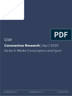 GWI coronavirus findings April 2020 - Media Consumption (Release 4)