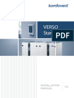 Komfovent VERSO - Standard - Installation - Manual - EN