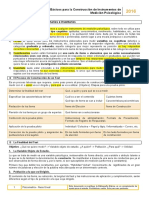 Principios básicos para construir tests psicológicos