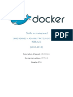 Veille Technologique Docker Microservices Document