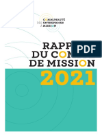 CEM Rapport Du Comite de Mission 2021