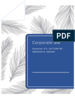 Corporate Law Shareholder Rights