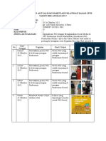 LAPORAN MINGGUAN AKTUALISASI HABITUASI PELATIHAN DASAR CPNS TAHUN 2022 ANGKATAN C (Minggu 2)