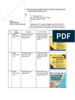 LAPORAN MINGGUAN AKTUALISASI HABITUASI PELATIHAN DASAR CPNS TAHUN 2022 ANGKATAN C (Minggu 4)